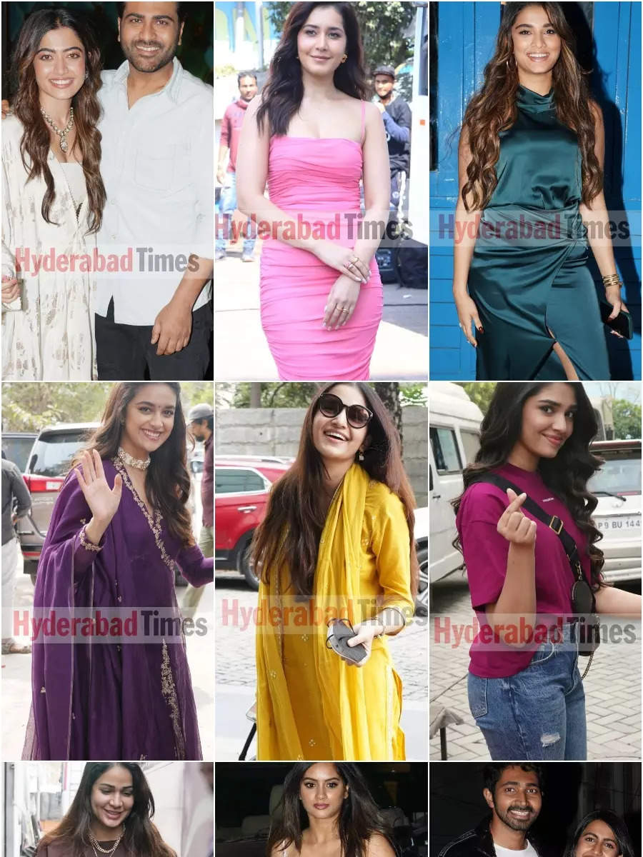 Check out recent paparazzi pictures of Tollywood divas