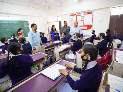 Kejriwal: Delhi CM Kejriwal inaugurates 12,430 smart classrooms in govt ...