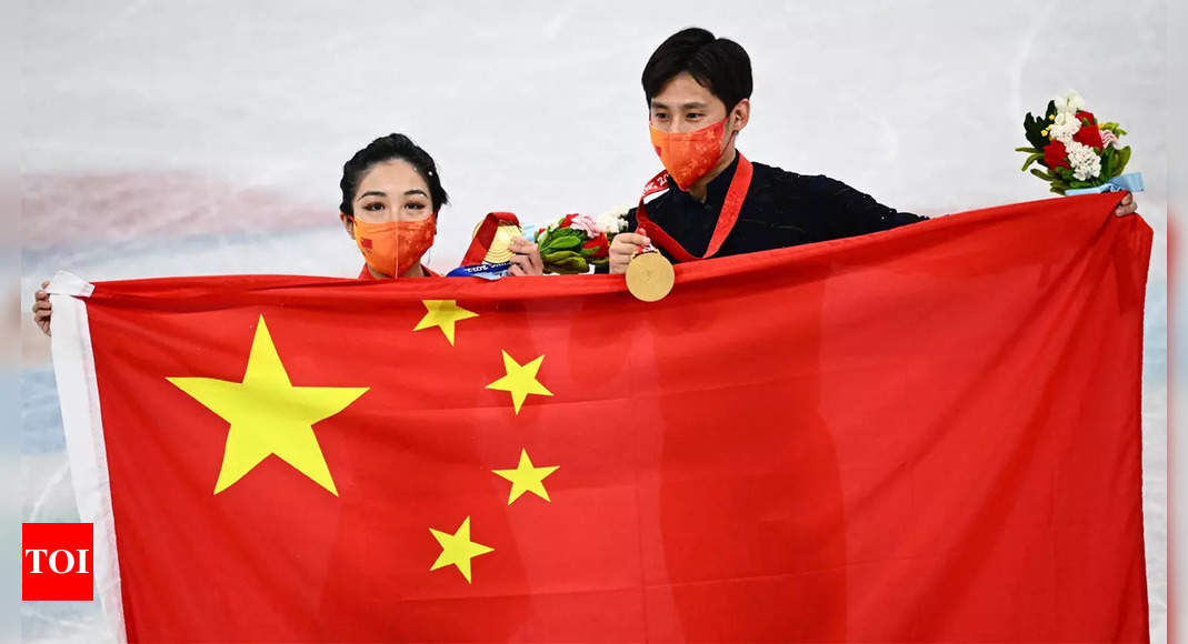 Winter Olympics: Chinese pair banish fraught Games with home gold | More sports News – Times of India