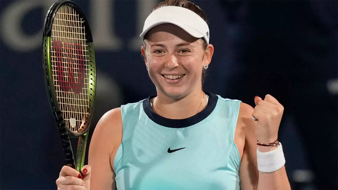 Ostapenko storms to victory in Dubai for 5th career title