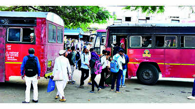 Rise in number of passengers travelling by MSRTC buses during weekends