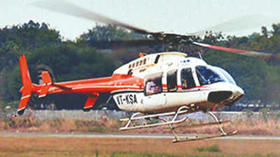 Telangana: Helicopter rides see more bookings during Medaram Jatara