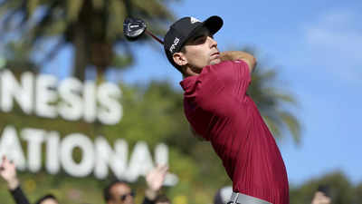 Joaquin Niemann pushes PGA lead to three at Genesis Invitational