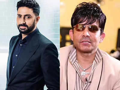 Abhishek Bachchan gives an epic reply to Kamaal R Khan who slyly asked him to make an ‘incredible film’