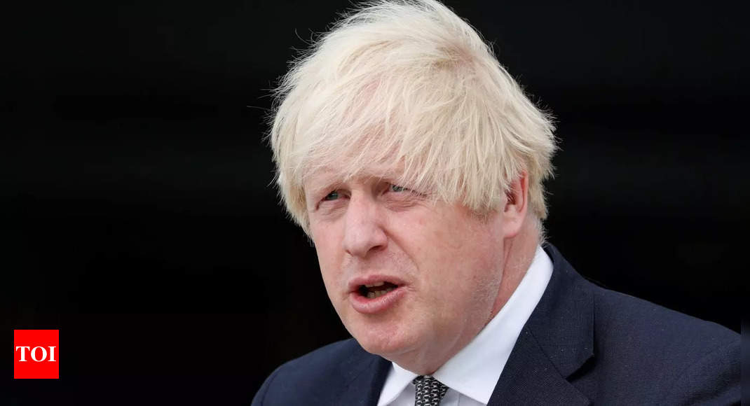 johnson:  West would cut Russian companies’ access to dollars if Ukraine is invaded: Johnson – Times of India