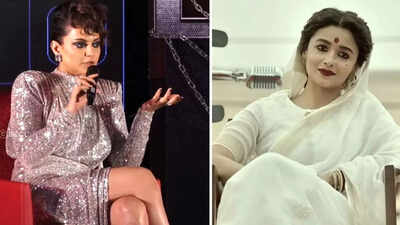 Kangana Ranaut calls Alia Bhatt 'papa ki pari' and 'romcom bimbo' as she targets her upcoming film 'Gangubai Kathiawadi': 'Biggest drawback of the film is wrong casting'