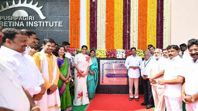 Andhra Pradesh: Chief minister YS Jagan Mohan Reddy inaugurates Pushpagiri vitreo retina institute at Kadapa