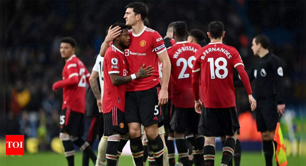 EPL: Manchester United survive Leeds storm to tighten grip on top four | Football News – Times of India