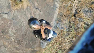 Karnataka: Engineering student falls into gorge, saved post 7-hour operation