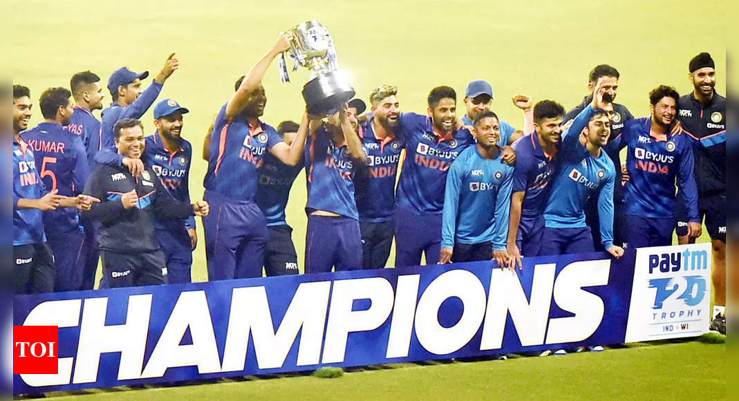 Sachin Tendulkar congratulates Team India on winning T20I series against West Indies | Cricket News – Times of India