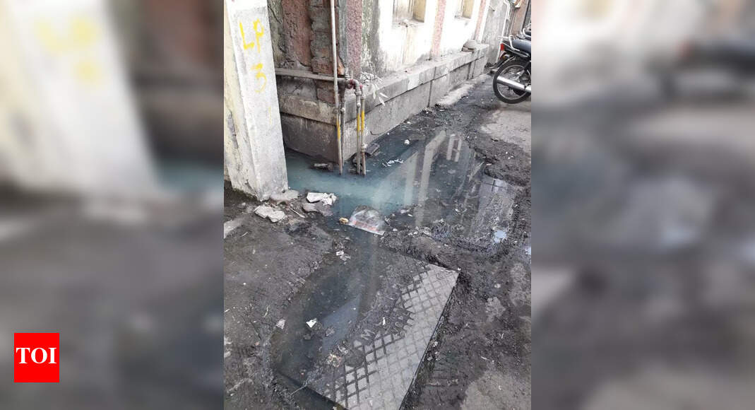 Choked Drains Times of India