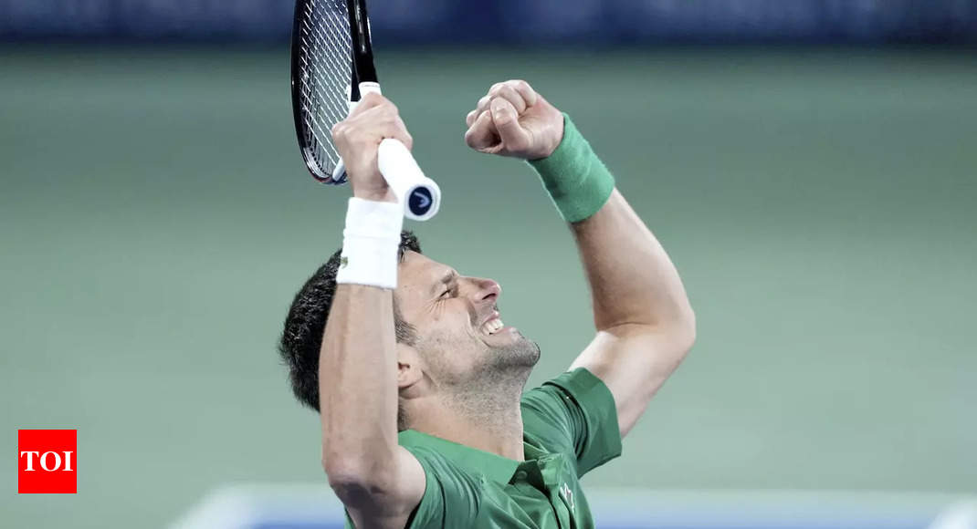 Tennis: Djokovic wins his first match of 2022 in Dubai