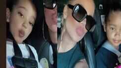 Khloe Kardashian enjoys ‘girls day’ with True Thompson and Chicago West