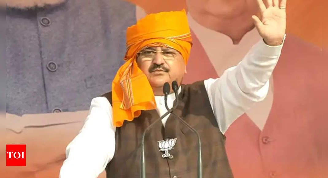 UP polls: Only BJP could work to abolish triple talaq practices, says JP Nadda | India News – Times of India