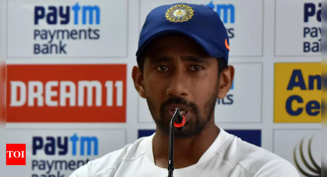 ICA strongly condemns ‘threat’ to Wriddhiman Saha | Cricket News – Times of India