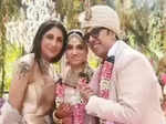 Inside pictures from fashion designer Nikhita Tandon’s wedding with Dr Santosh Bhatia