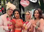 Inside pictures from fashion designer Nikhita Tandon’s wedding with Dr Santosh Bhatia