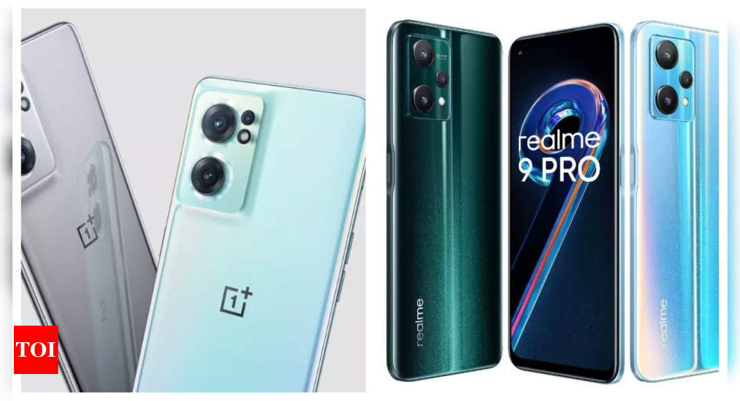 OnePlus Nord CE 2 5G vs Realme 9 Pro: How the two mid-range smartphones compare – Times of India