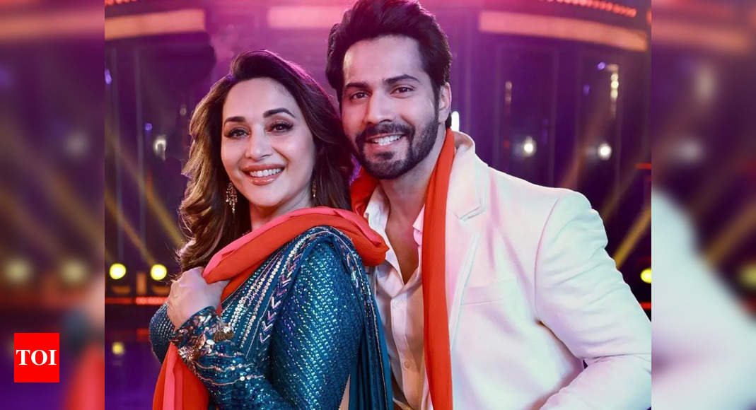 Varun Dhawan Reunites With Kalank Co Star Madhuri Dixit Promises Something Special Hindi 