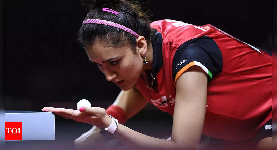 A much improved player four years on, Manika Batra eyeing more history at 2022 CWG, Asiad | More sports News – Times of India