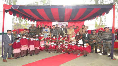 Army Wives Welfare Association adopts primary school to start free education for village children in Bareilly