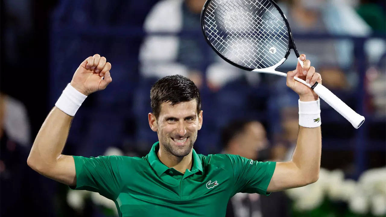 Dubai Tennis Championships 2023: Novak Djokovic hits practice