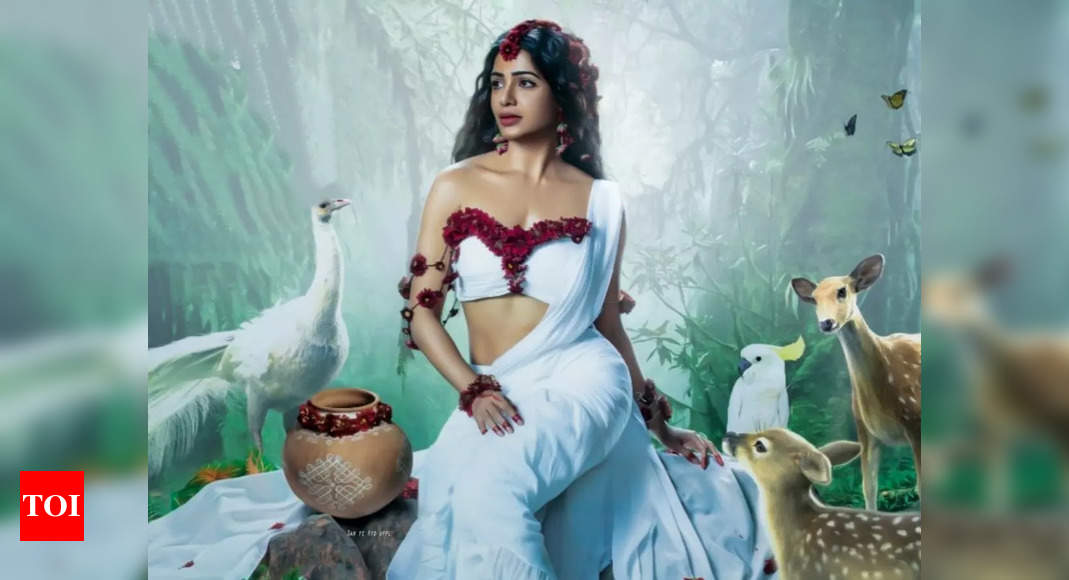 Baby Girl as #Shakuntala || Shakuntala Fancy Dress for kids|| చిన్నారికి  #శకుంతల వేషధారణ - YouTube