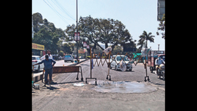 Bhopal: Pipeline leak spills woes on Kamla Park road