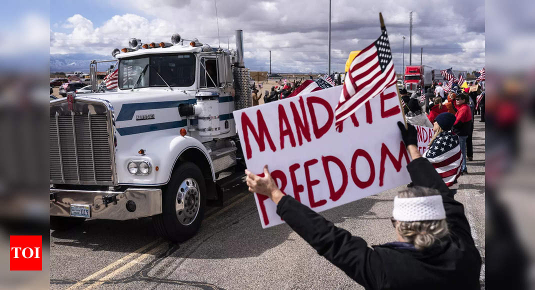Inspirés par le Canada, des camionneurs américains lancent la manifestation «The People’s Convoy»