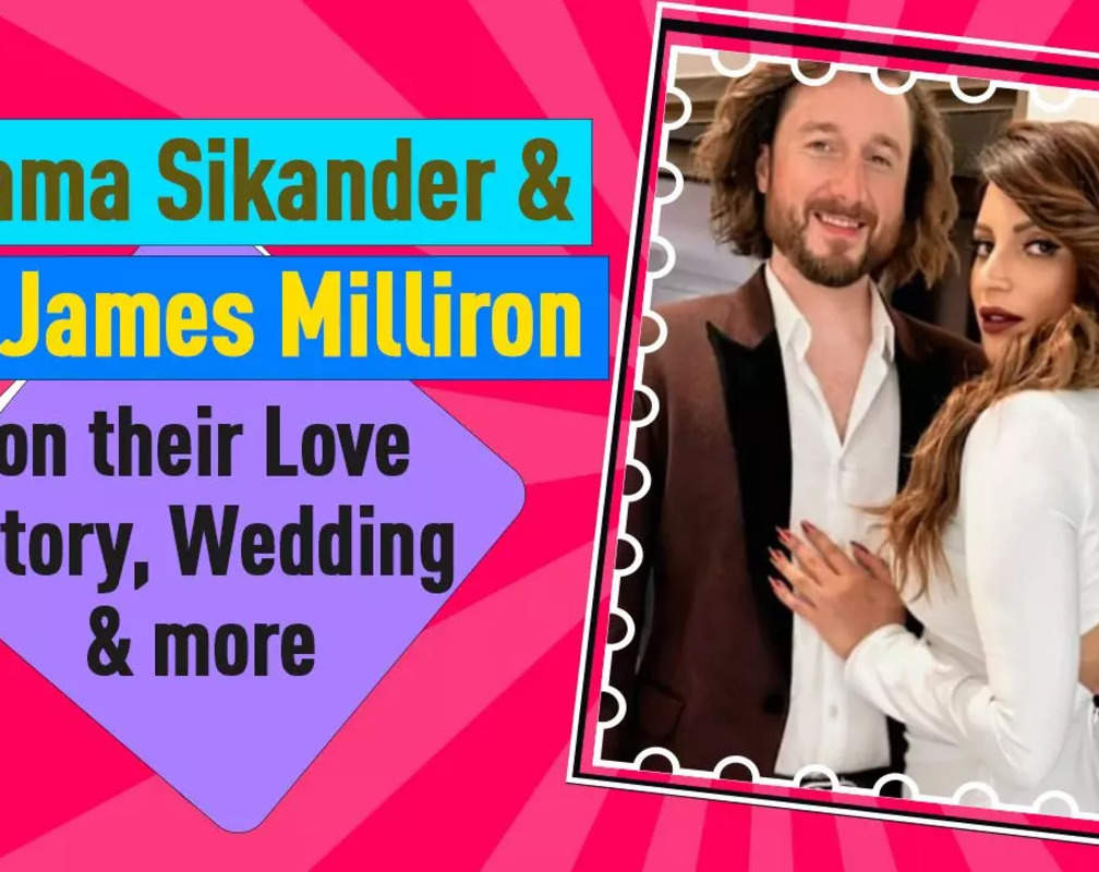 
Shama Sikander and beau James Milliron on their love story, wedding & more
