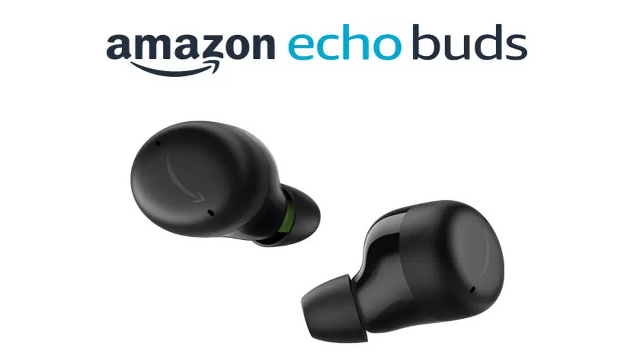 Echo Buds Wireless In-Ear Buds - Black 1st Gen - Brand New