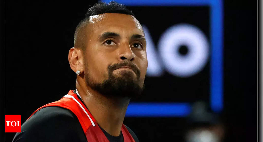 Australian Kyrgios says depression left him with suicidal thoughts | Tennis News – Times of India