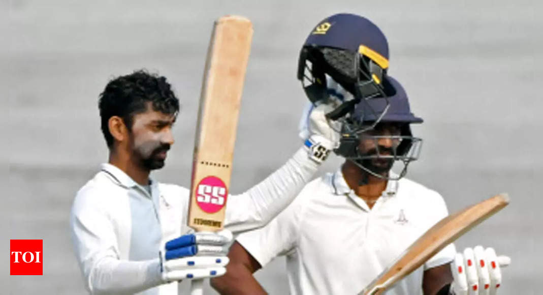 Ranji Trophy: Ton-up Indrajith & Aparajith make it Tamil Nadu’s day | Cricket News – Times of India