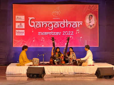 Melodies captivate audience on the final day of Gangadhar Swarotsav
