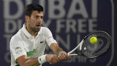 Djokovic knocked out of Dubai tournament, hands Medvedev world number one ranking