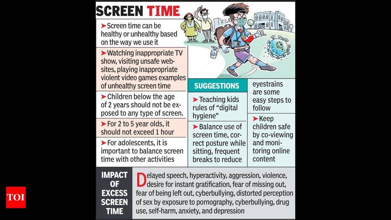 Digital detox: Experts feel offline schooling bringing much-needed change  in children | Nagpur News - Times of India