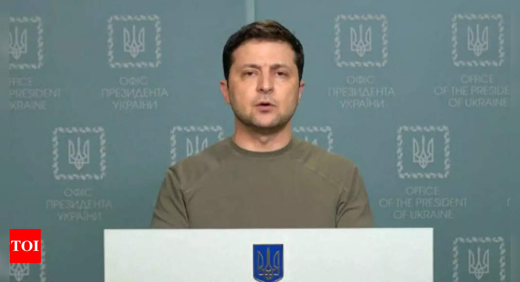 Comic-turned-president Zelensky steps into a role he didn’t rehearse for – Times of India