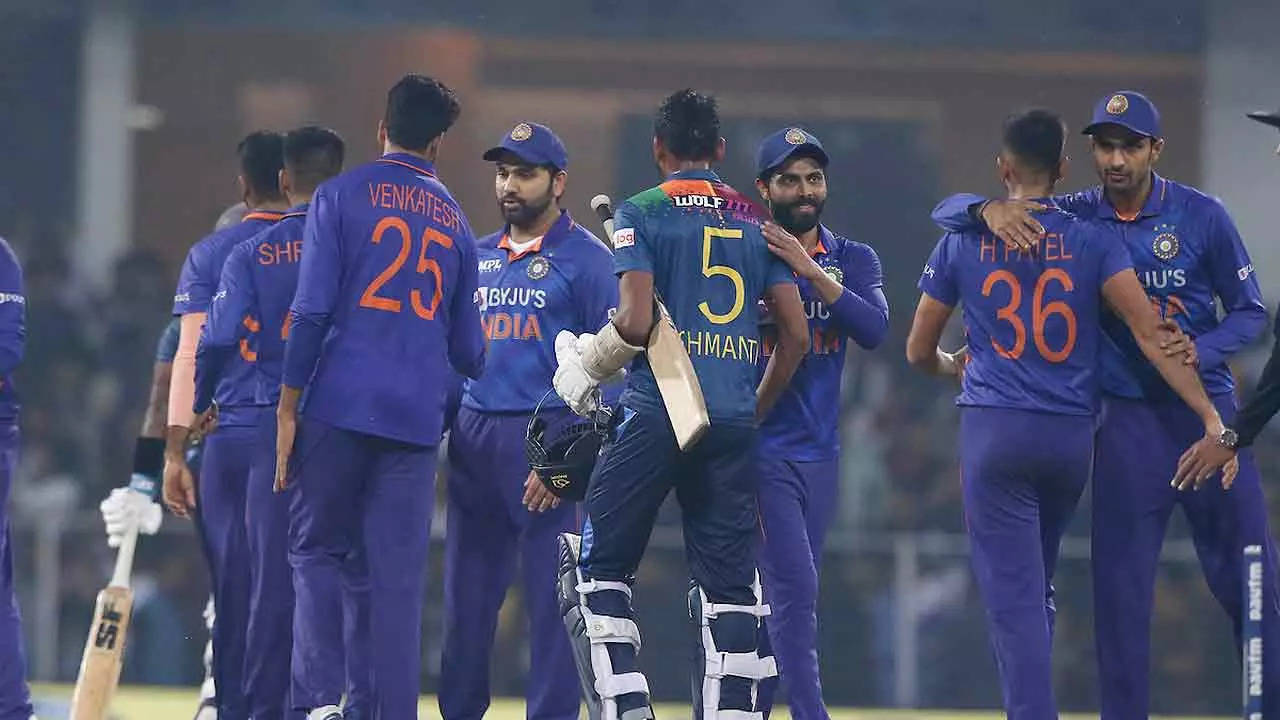 India vs Sri Lanka 1st T20I 2023: India wins first T20 by 2 runs