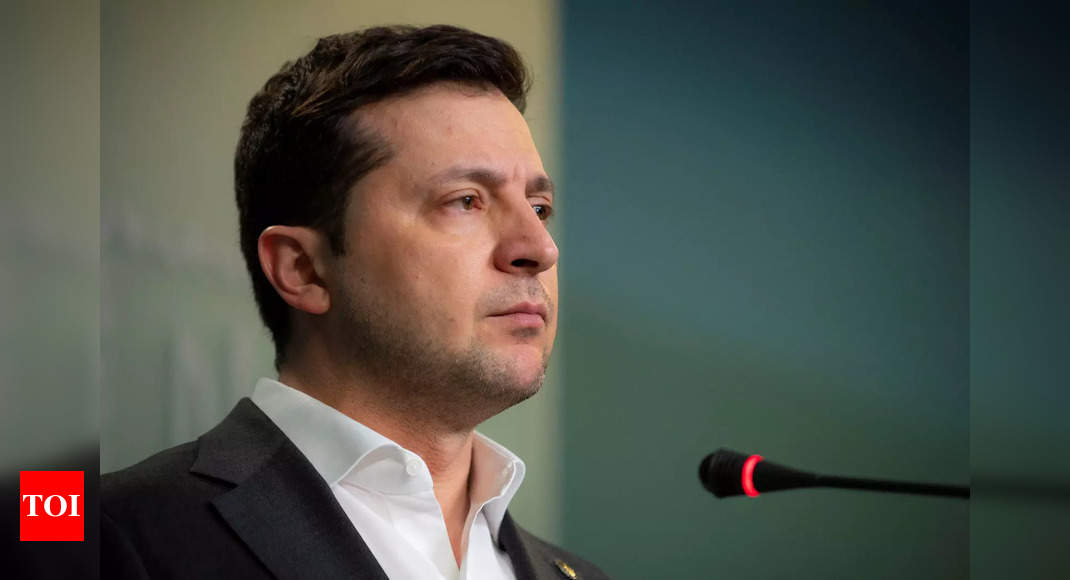 Volodymyr Zelenskiy: Ukraine’s president vows to stay put as Russian invaders approach | World News – Times of India