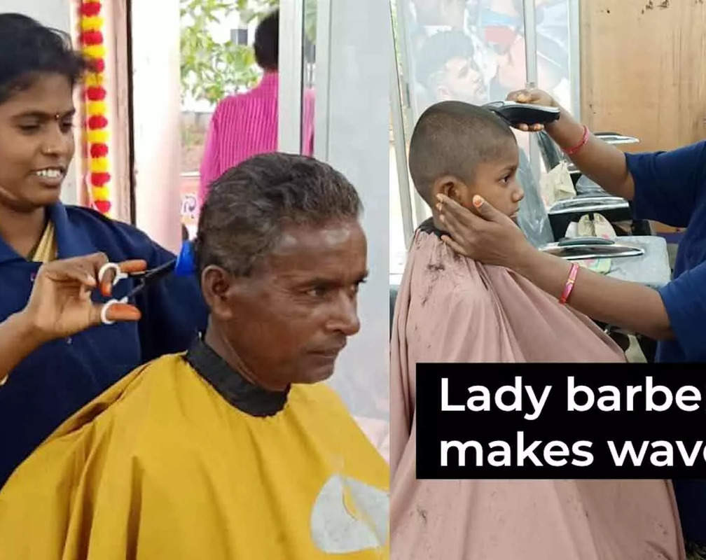 
Telangana woman cuts hair, turns heads
