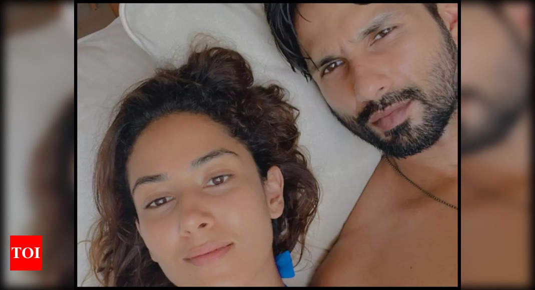 Mira Rajput pens a romantic birthday note for her ‘life’ Shahid Kapoor; Calls him ‘best husband’ – Times of India