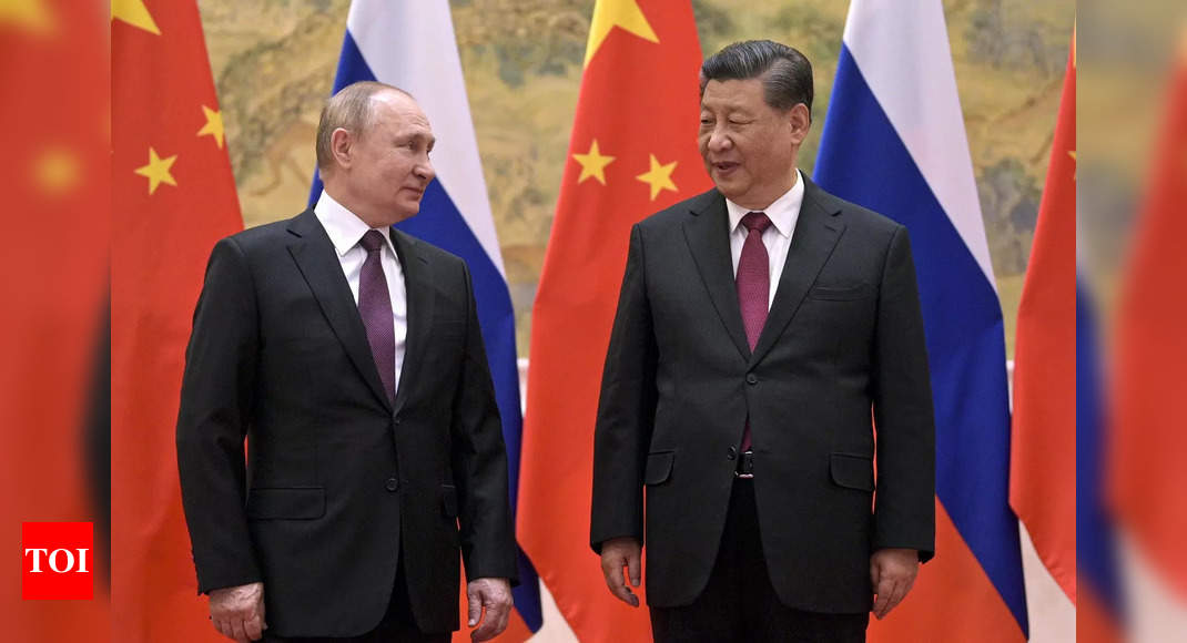 Xi tells Putin that China supports efforts to resolve Ukraine crisis via dialogue: Chinese state media – Times of India