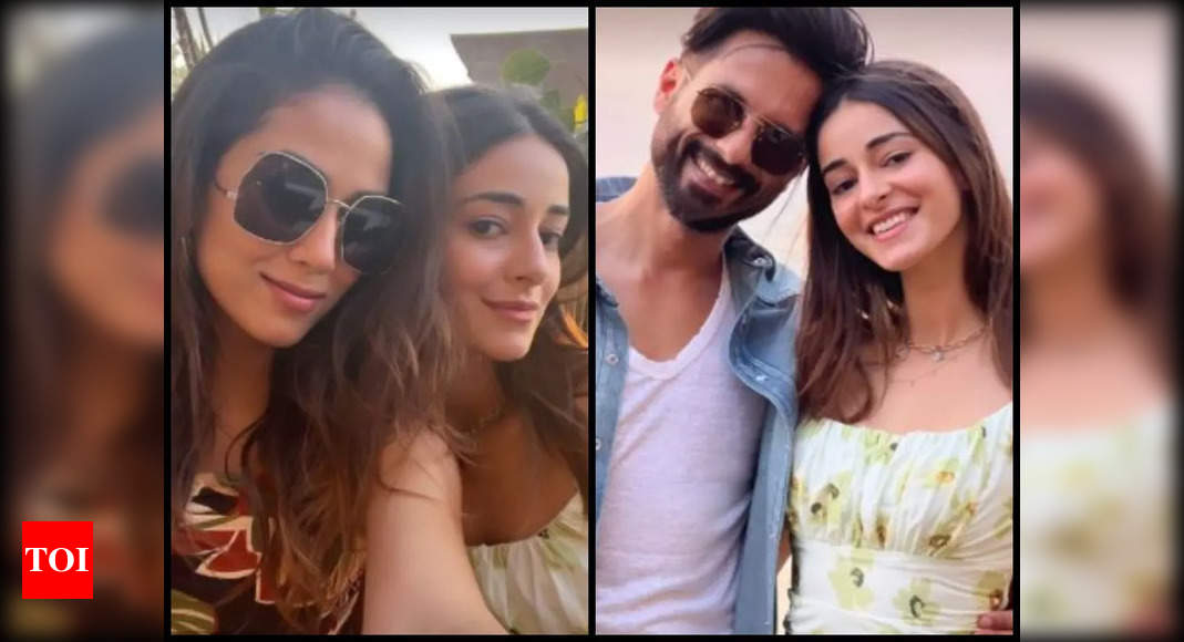 Mira Rajput shares a picture with Ananya Panday as she joins Shahid Kapoor’s birthday party at rumoured boyfriend Ishaan Khatter’s house – Times of India