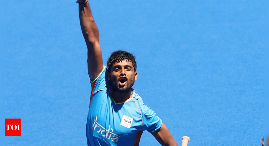 Hockey India feliciteert Varun Kumar met het voltooien van 100 interlands |  Hockey Nieuws