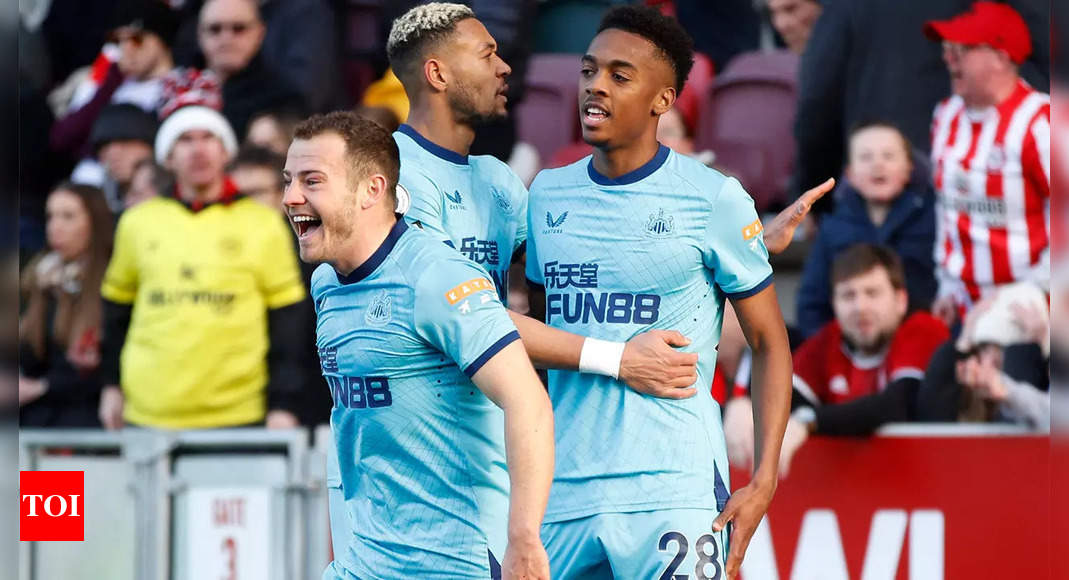 Newcastle claim vital win at Brentford on Eriksen's return | Football ...