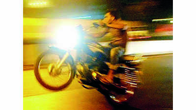 Rein in bike stunts by school dropouts: Bengaluru residents to cops