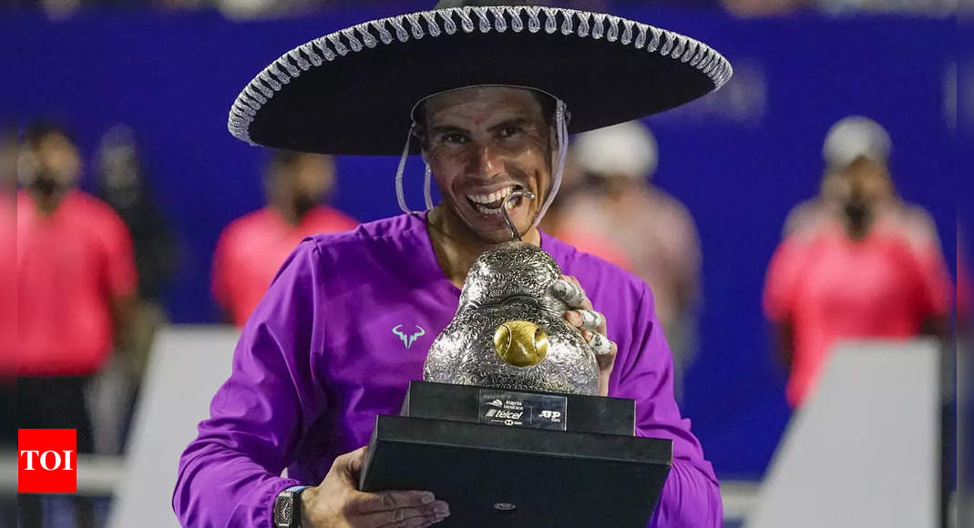 Rafael Nadal downs Cameron Norrie in straight sets to claim fourth Acapulco title | Tennis News – Times of India