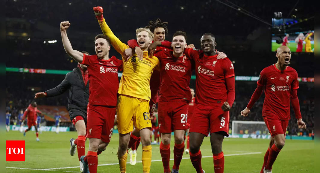 Chelsea vs Liverpool Live Score, EFL Cup 2022 Final: Klopp looking to break Wembley jinx  – The Times of India