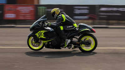 Muddappa sets national record in third and final round of Motorcycle Drag Racing