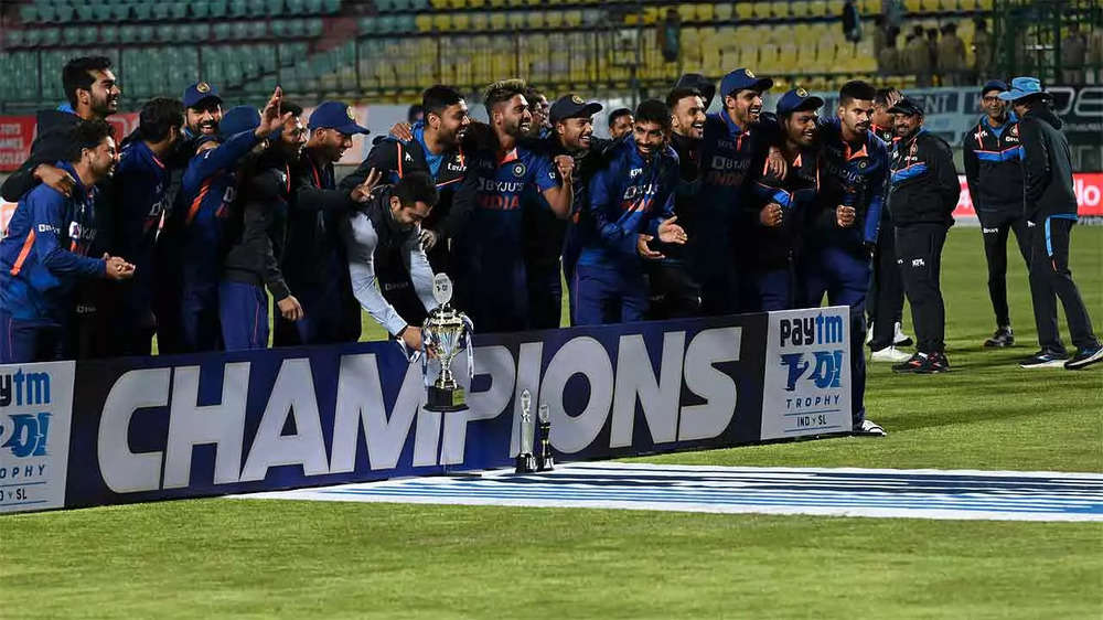 India's 12th successive T20I win